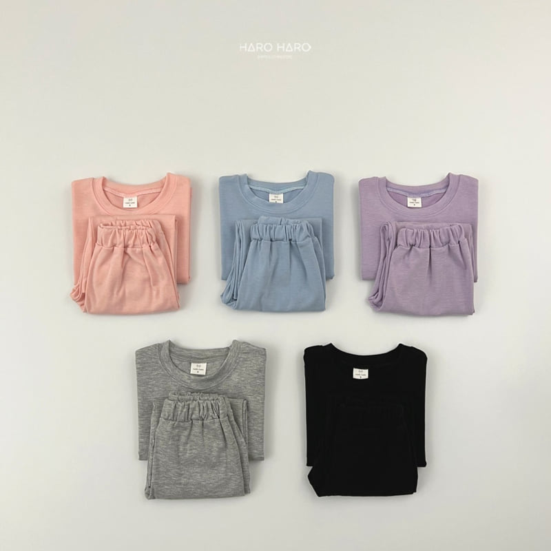 Haro Haro - Korean Children Fashion - #childrensboutique - Honey Top Bottom Set - 9