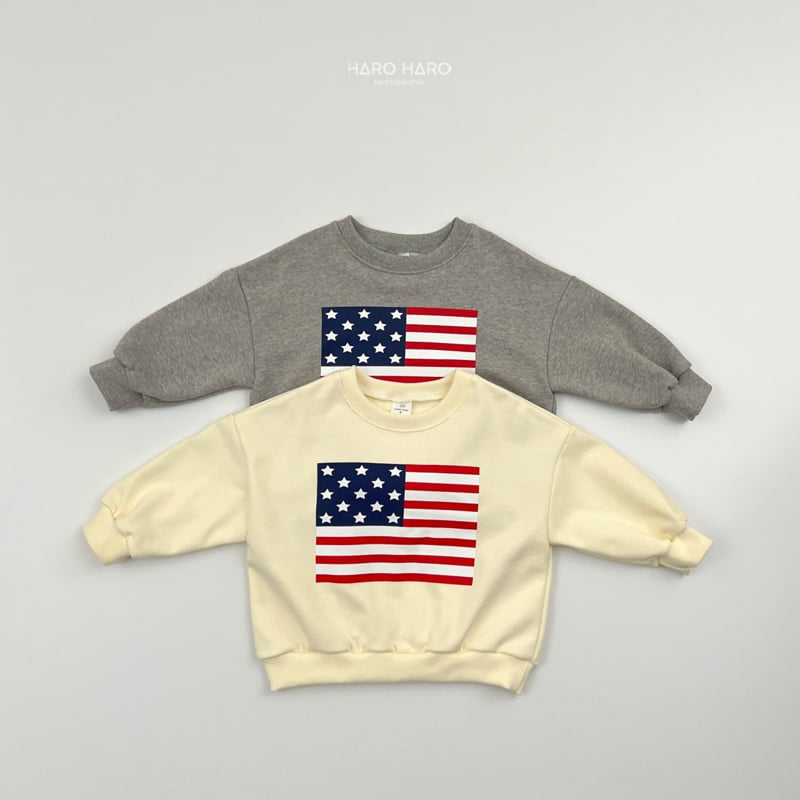Haro Haro - Korean Children Fashion - #childofig - Star Sweatshirts - 4