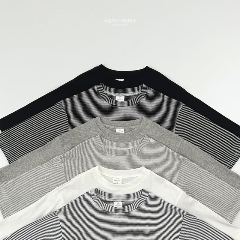 Haro Haro - Korean Children Fashion - #childofig - Basic Tee Set - 4