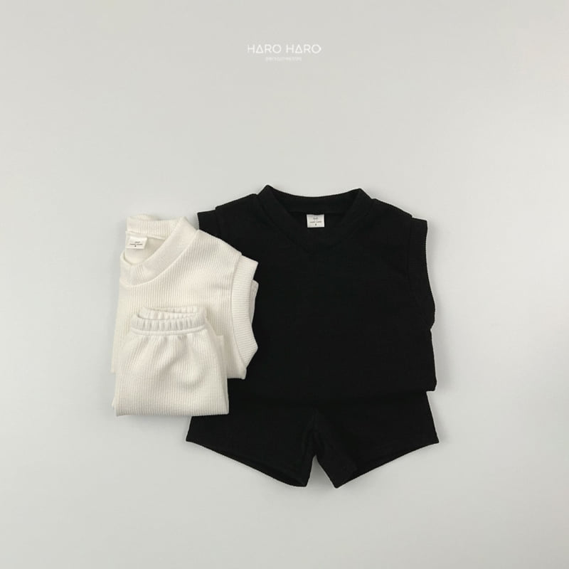 Haro Haro - Korean Children Fashion - #childrensboutique - Second Vest Set - 8