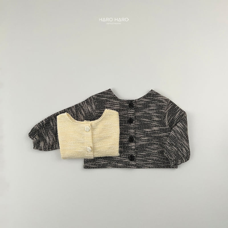 Haro Haro - Korean Children Fashion - #designkidswear - Coco Tweed Jacket - 8