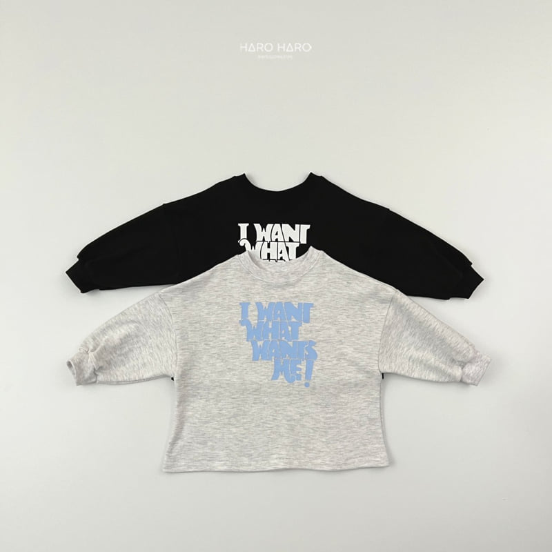 Haro Haro - Korean Children Fashion - #designkidswear - I Want Sweatshirts - 3