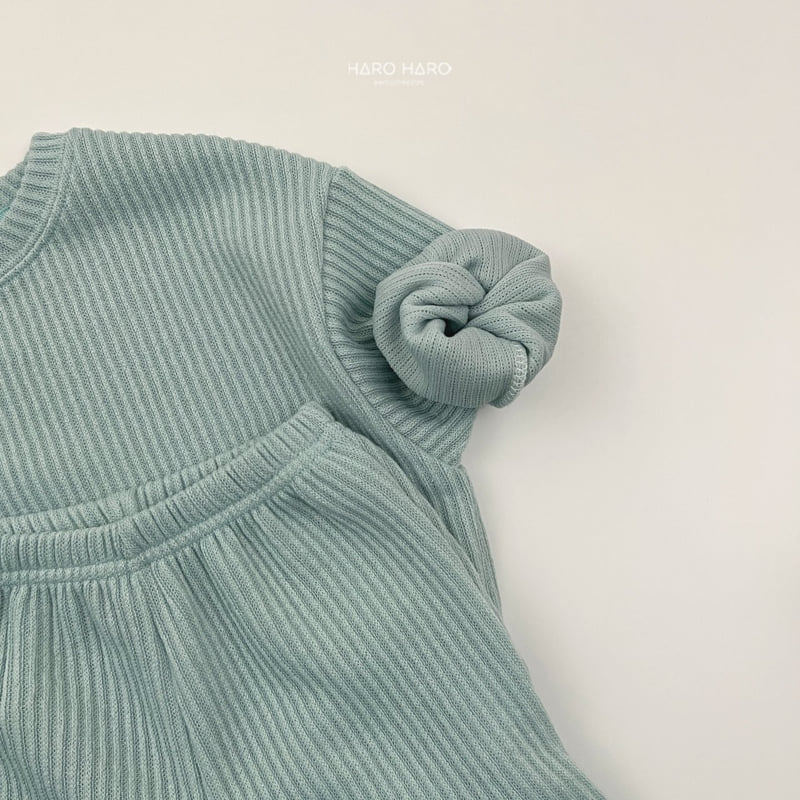 Haro Haro - Korean Children Fashion - #designkidswear - Maple Knit Top Bottom Set - 7