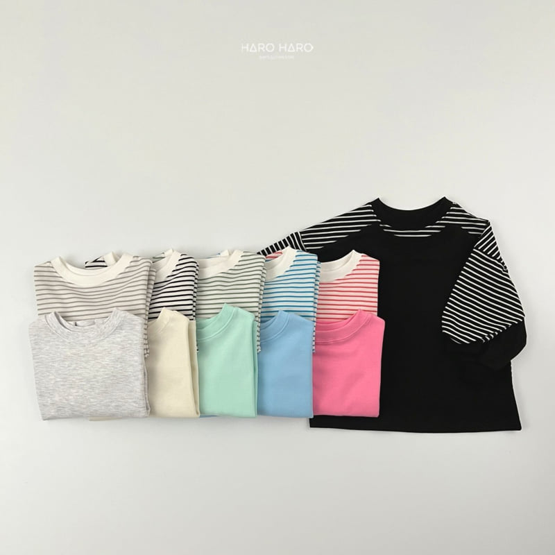 Haro Haro - Korean Children Fashion - #discoveringself - Spring Sweatshirt Set - 10