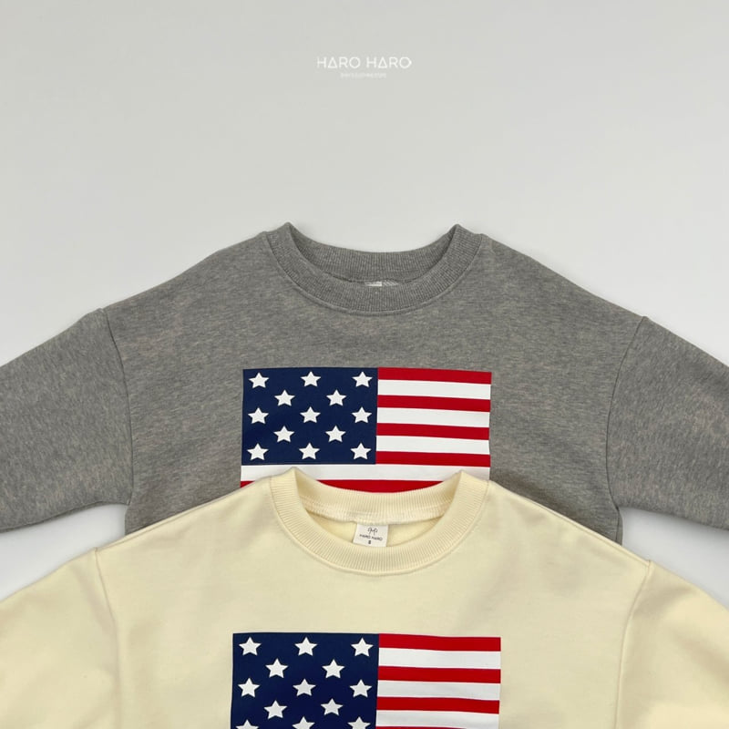Haro Haro - Korean Children Fashion - #discoveringself - Star Sweatshirts - 6