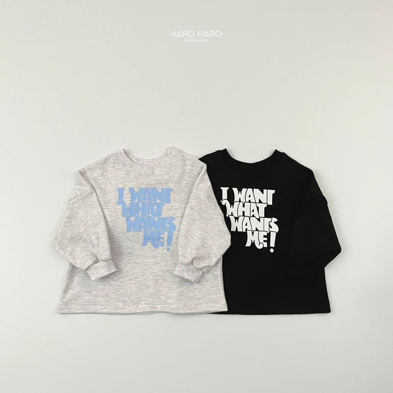 Haro Haro - Korean Children Fashion - #designkidswear - I Want Sweatshirts - 4