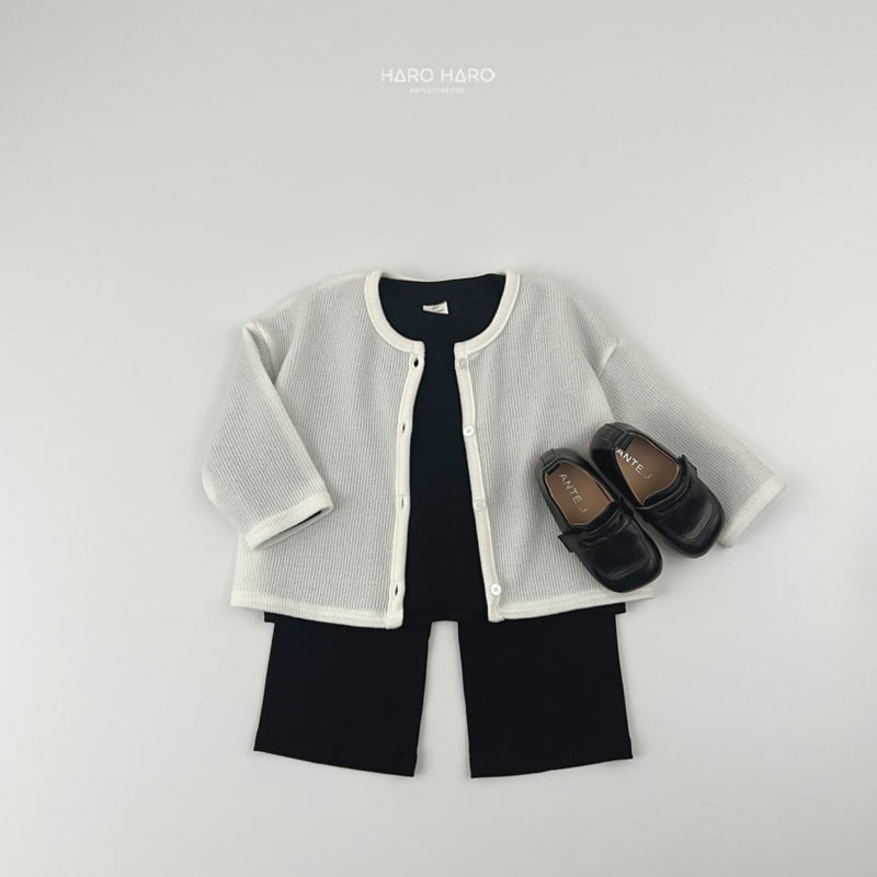 Haro Haro - Korean Children Fashion - #discoveringself - Oreo Knit Cardigan Set - 12