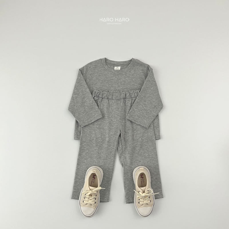 Haro Haro - Korean Children Fashion - #fashionkids - Honey Top Bottom Set - 12