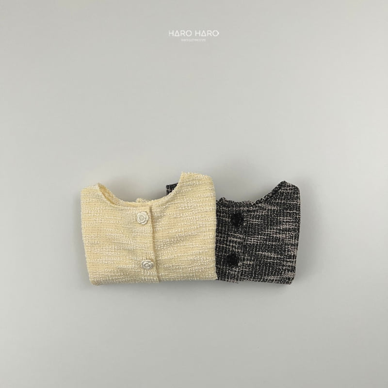 Haro Haro - Korean Children Fashion - #fashionkids - Coco Tweed Jacket - 10