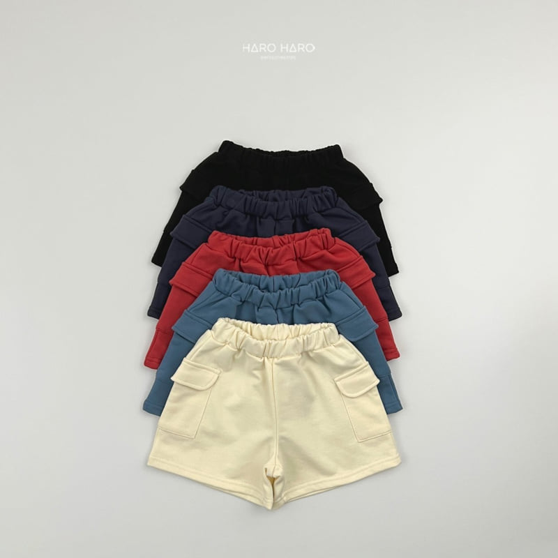 Haro Haro - Korean Children Fashion - #fashionkids - Bermuda Cargo Pants - 3