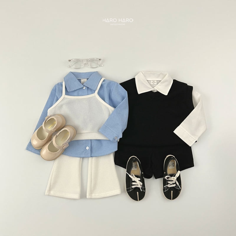 Haro Haro - Korean Children Fashion - #fashionkids - Second Vest Set - 11