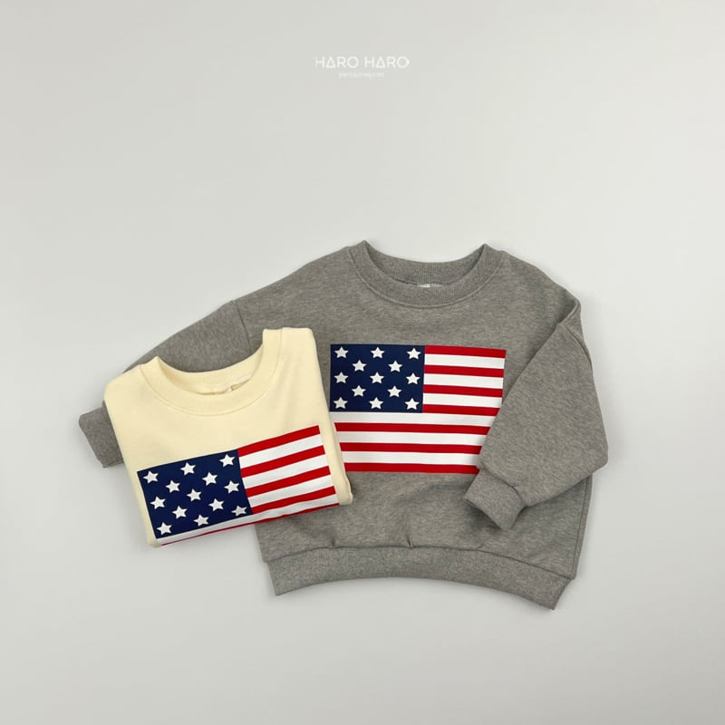 Haro Haro - Korean Children Fashion - #kidsshorts - Star Sweatshirts - 8