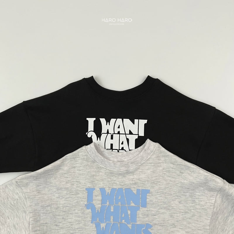 Haro Haro - Korean Children Fashion - #kidsshorts - I Want Sweatshirts - 6
