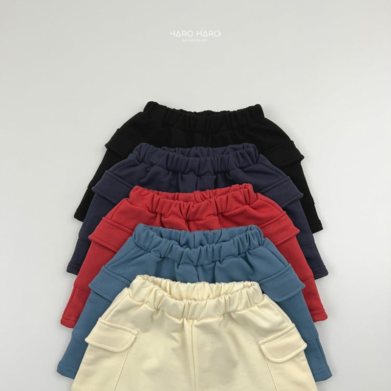 Haro Haro - Korean Children Fashion - #fashionkids - Bermuda Cargo Pants - 4