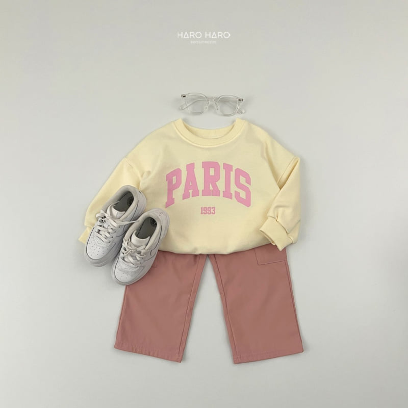 Haro Haro - Korean Children Fashion - #kidsshorts - Paris Sweatshirts - 12