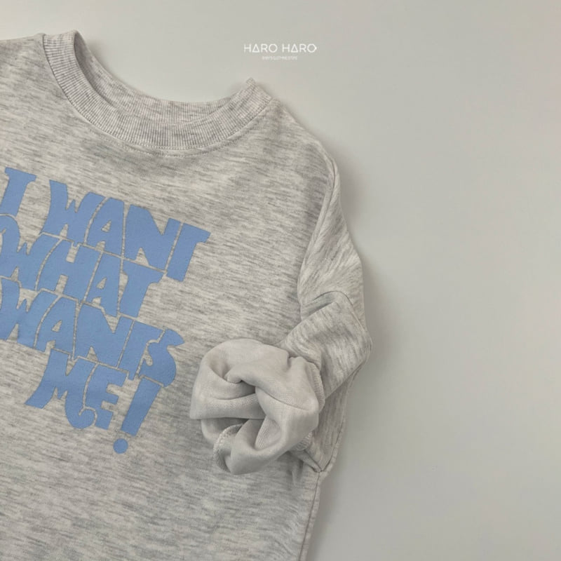 Haro Haro - Korean Children Fashion - #kidsstore - I Want Sweatshirts - 7