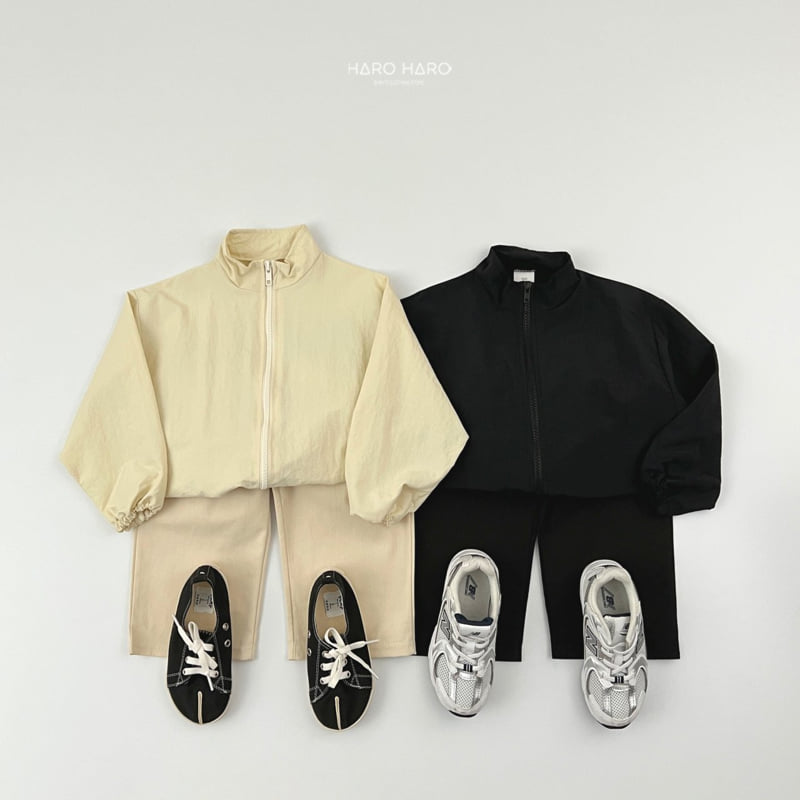 Haro Haro - Korean Children Fashion - #kidzfashiontrend - Daily Windbreaker Jumper Set - 12