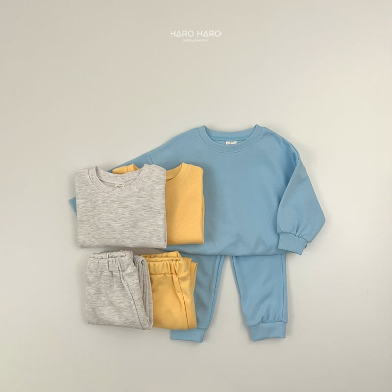 Haro Haro - Korean Children Fashion - #kidzfashiontrend - Romeo Top Bottom Set - 8