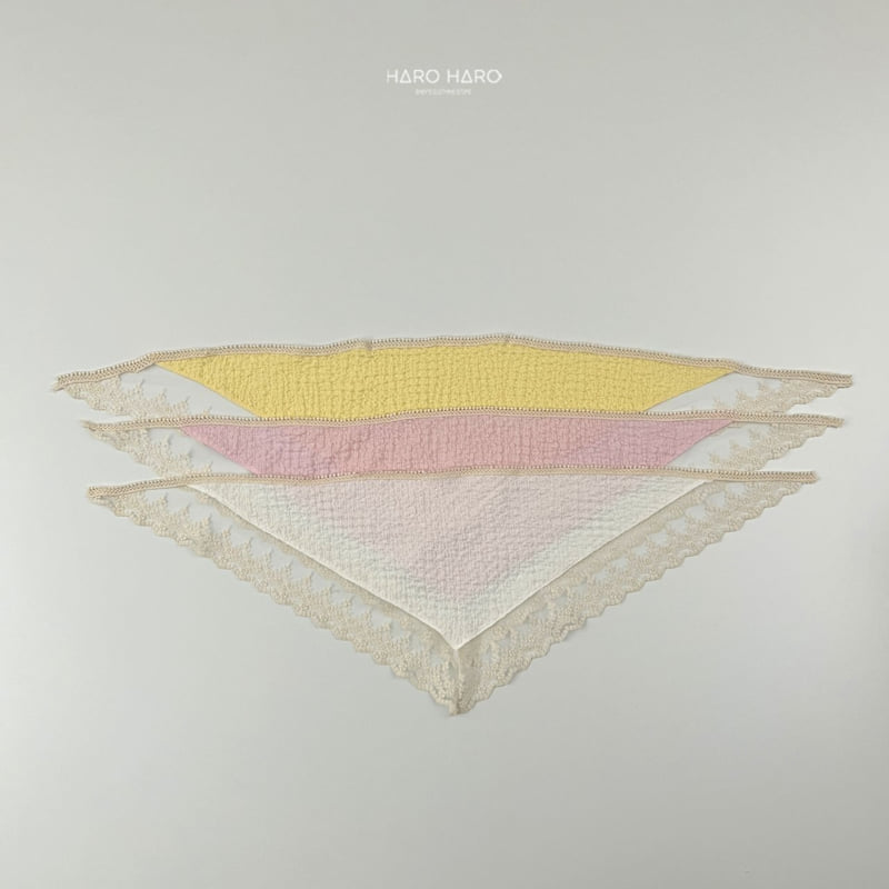 Haro Haro - Korean Children Fashion - #kidzfashiontrend - Lace Hair Kerchief - 3