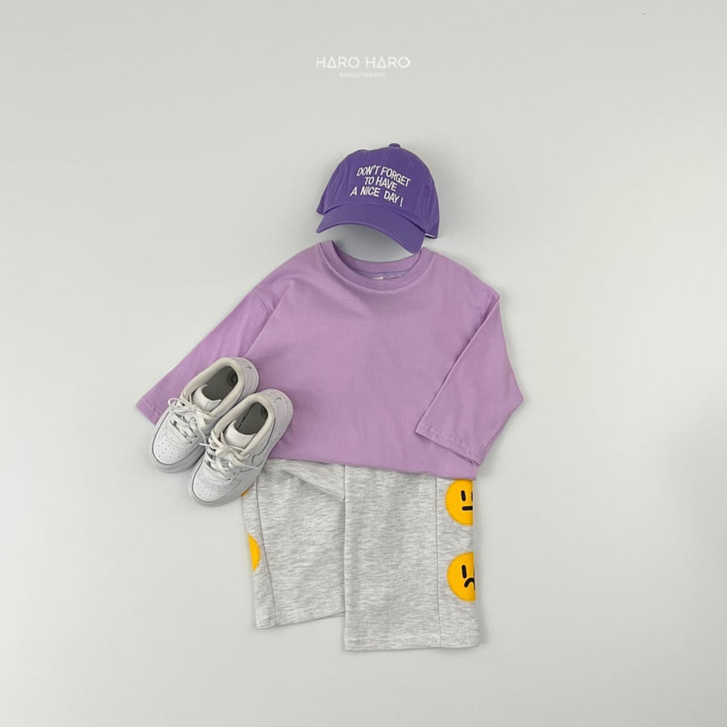 Haro Haro - Korean Children Fashion - #littlefashionista - Pastel Loose Fit Tee - 11