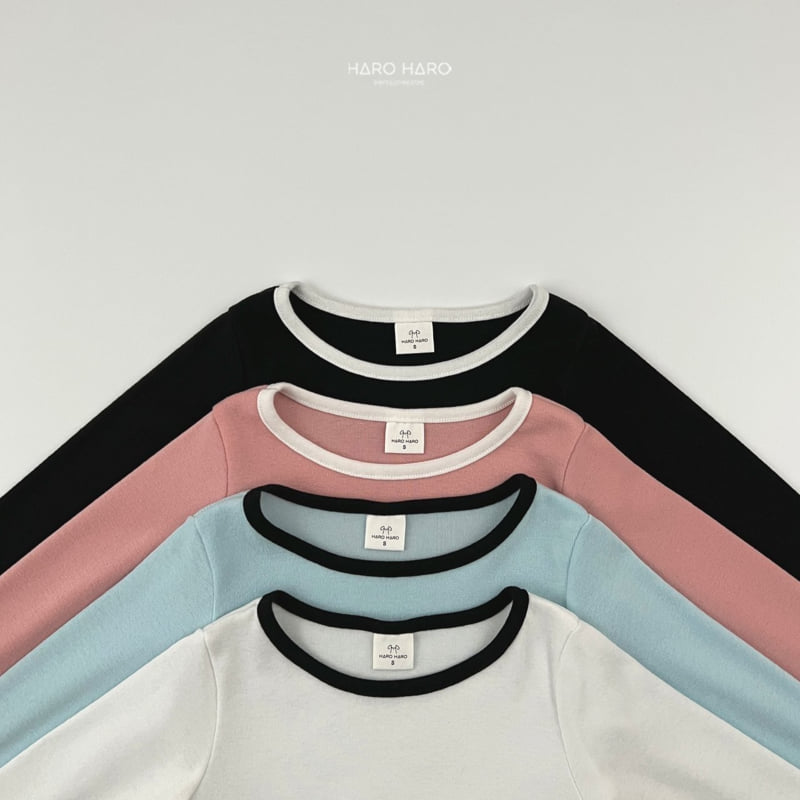 Haro Haro - Korean Children Fashion - #littlefashionista - Sweet Raglan Tee - 6