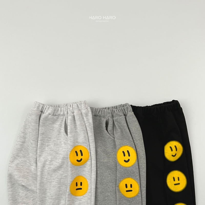 Haro Haro - Korean Children Fashion - #littlefashionista - Smile Wide Pants - 5