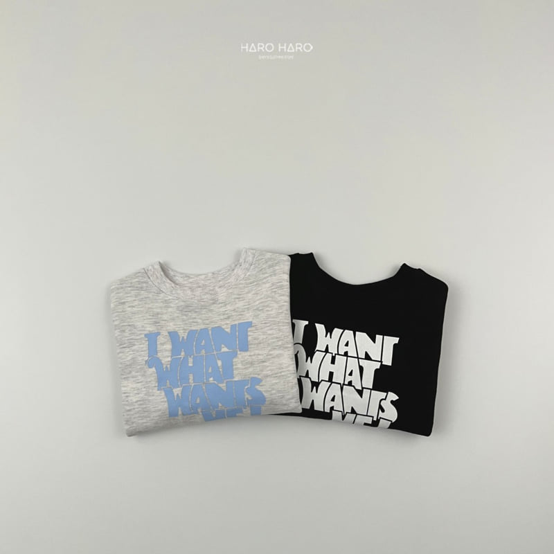 Haro Haro - Korean Children Fashion - #littlefashionista - I Want Sweatshirts - 10