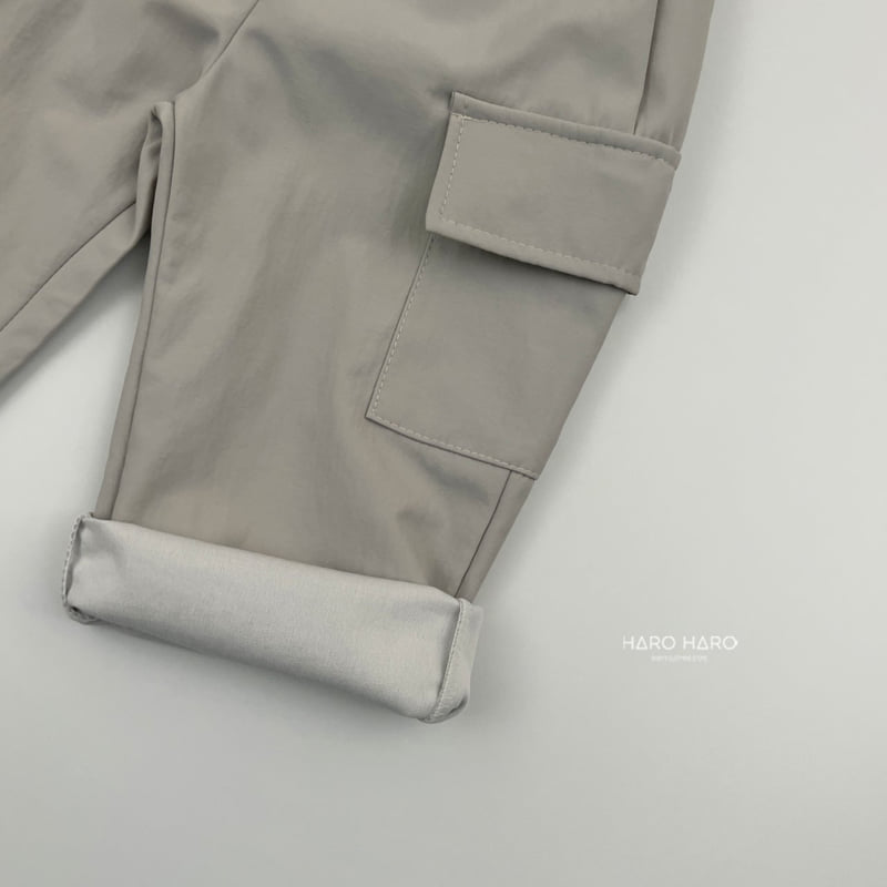 Haro Haro - Korean Children Fashion - #littlefashionista - Crunchy Cargo Pants - 7