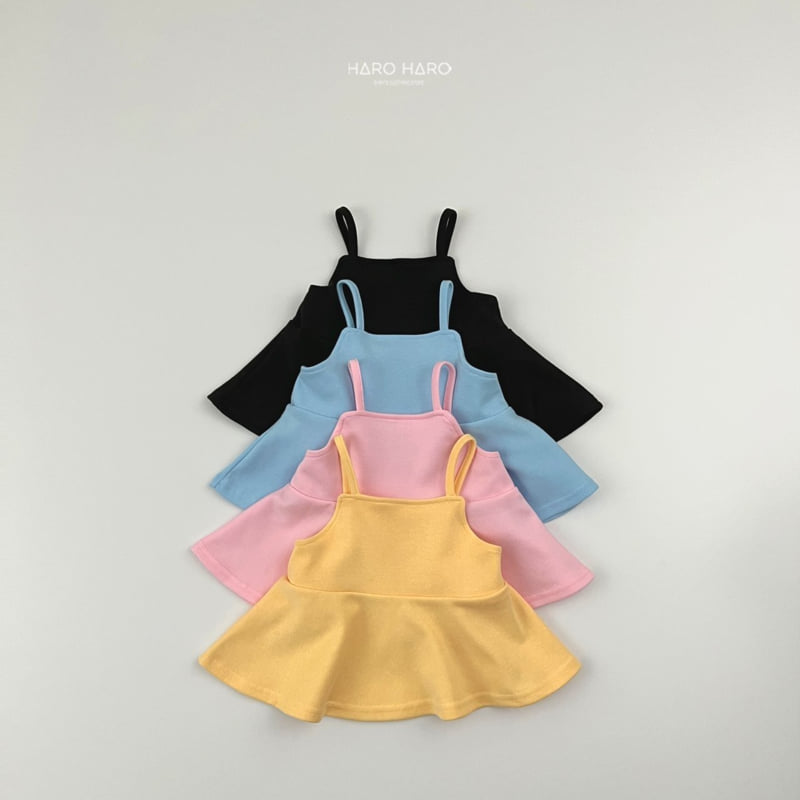 Haro Haro - Korean Children Fashion - #littlefashionista - Flower Bustier - 3