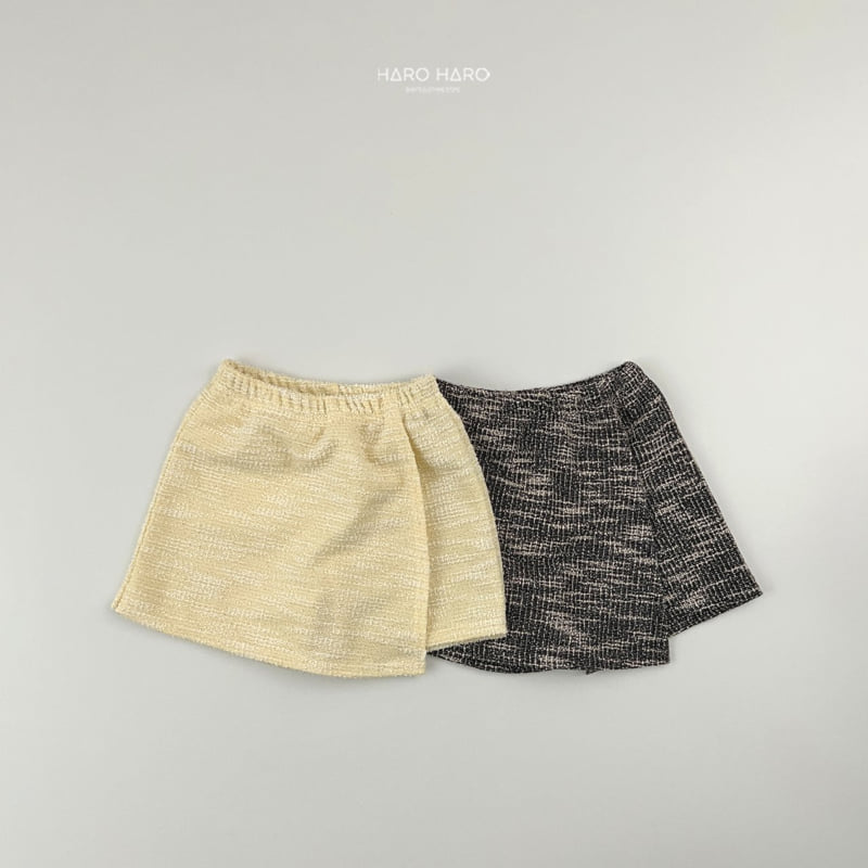 Haro Haro - Korean Children Fashion - #Kfashion4kids - Ellis Wrap Skirt Pants - 4