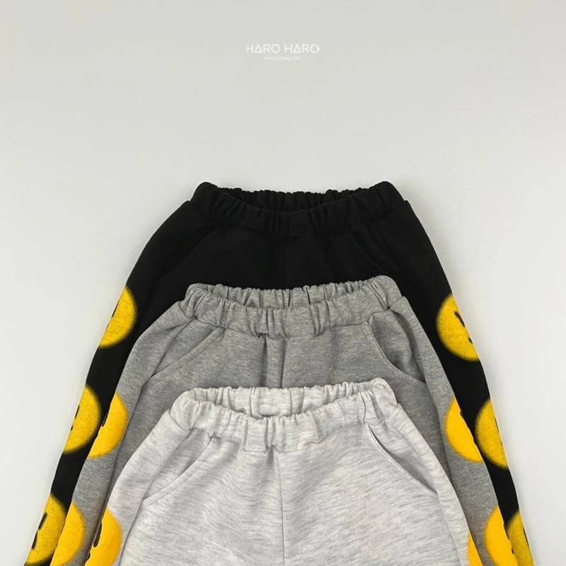 Haro Haro - Korean Children Fashion - #magicofchildhood - Smile Wide Pants - 6