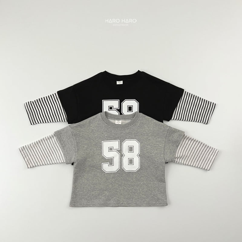 Haro Haro - Korean Children Fashion - #magicofchildhood - 58 Layered Tee - 3