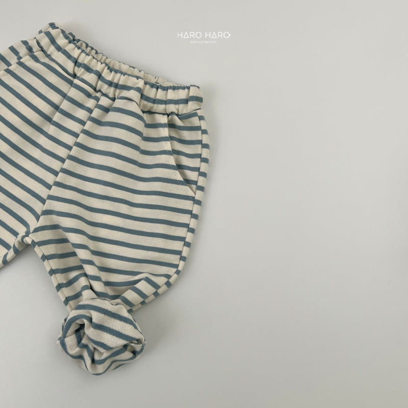 Haro Haro - Korean Children Fashion - #magicofchildhood - Sweet Stripe Pants - 7