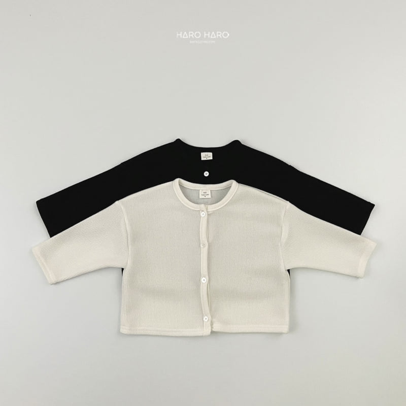 Haro Haro - Korean Children Fashion - #magicofchildhood - Oreo Knit Cardigan Set - 3
