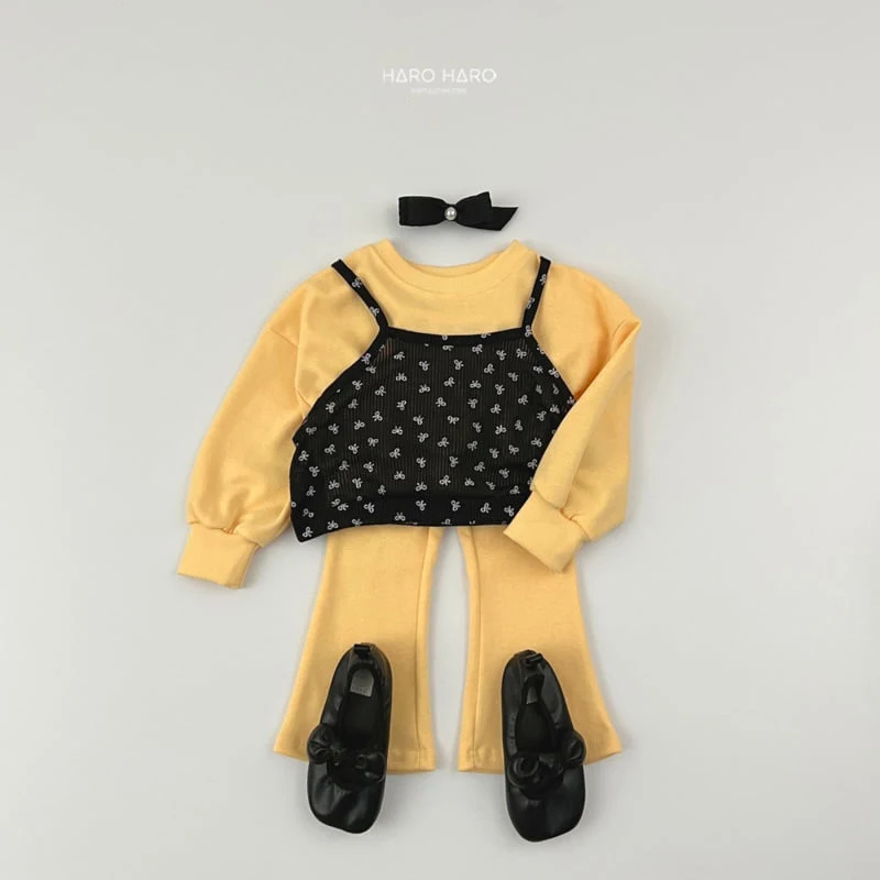 Haro Haro - Korean Children Fashion - #magicofchildhood - Ribbon Ribbed Bustier - 12