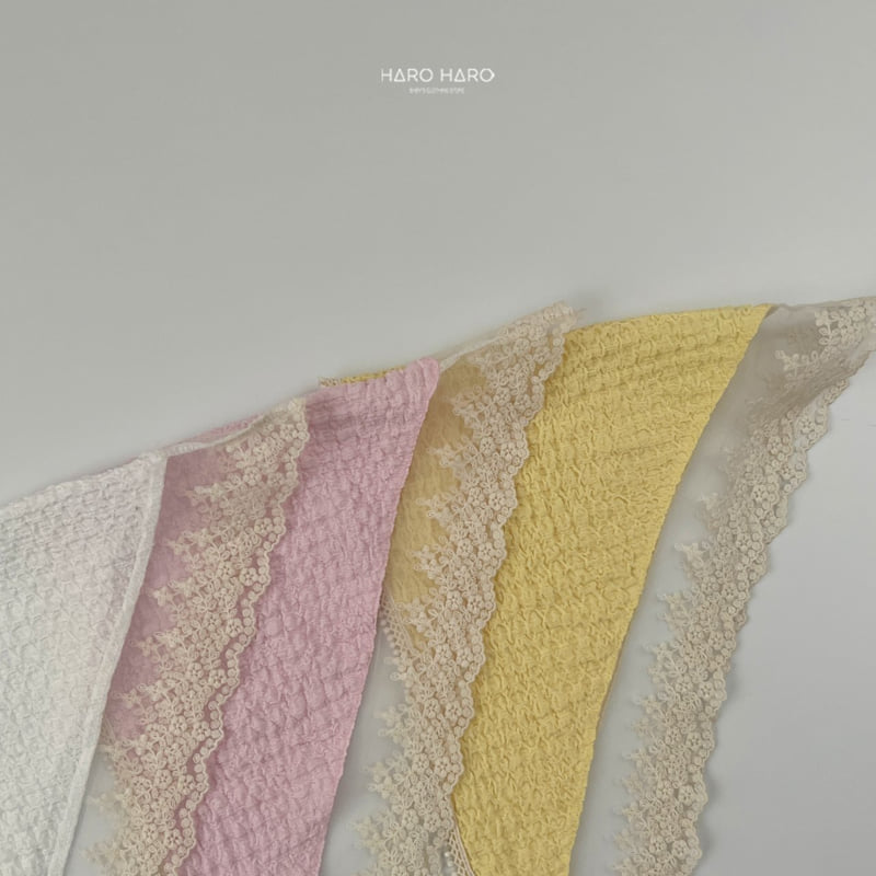 Haro Haro - Korean Children Fashion - #magicofchildhood - Lace Hair Kerchief - 6