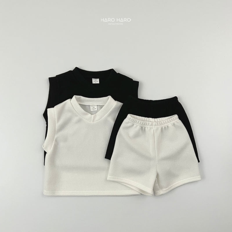 Haro Haro - Korean Children Fashion - #magicofchildhood - Second Vest Set - 3