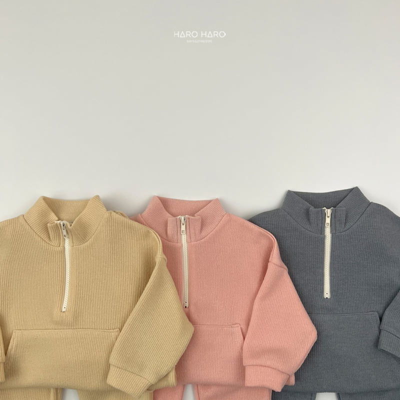 Haro Haro - Korean Children Fashion - #magicofchildhood - Crayon Knit Top Bottom Set - 6