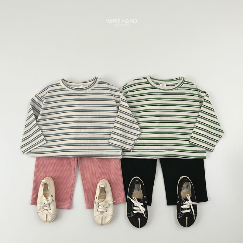 Haro Haro - Korean Children Fashion - #minifashionista - Natural Corduroy Pants - 11