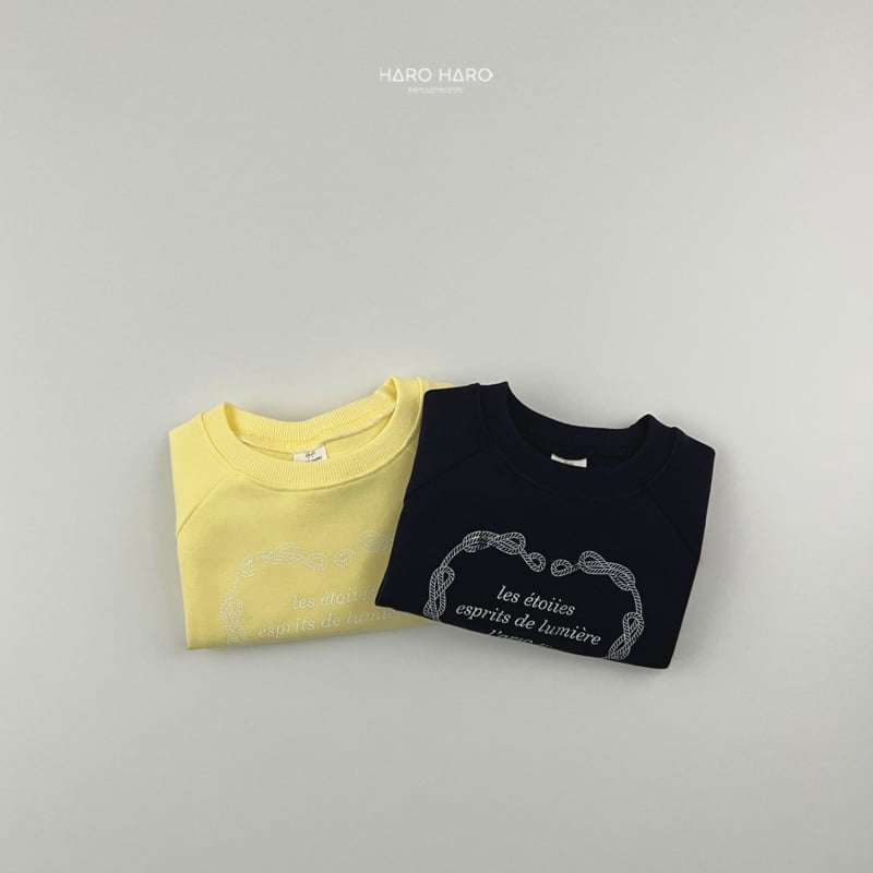 Haro Haro - Korean Children Fashion - #minifashionista - Chain Heart Sweatshirts - 10