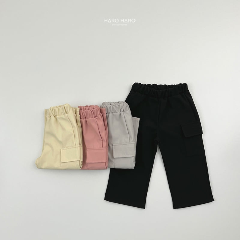 Haro Haro - Korean Children Fashion - #minifashionista - Crunchy Cargo Pants - 9