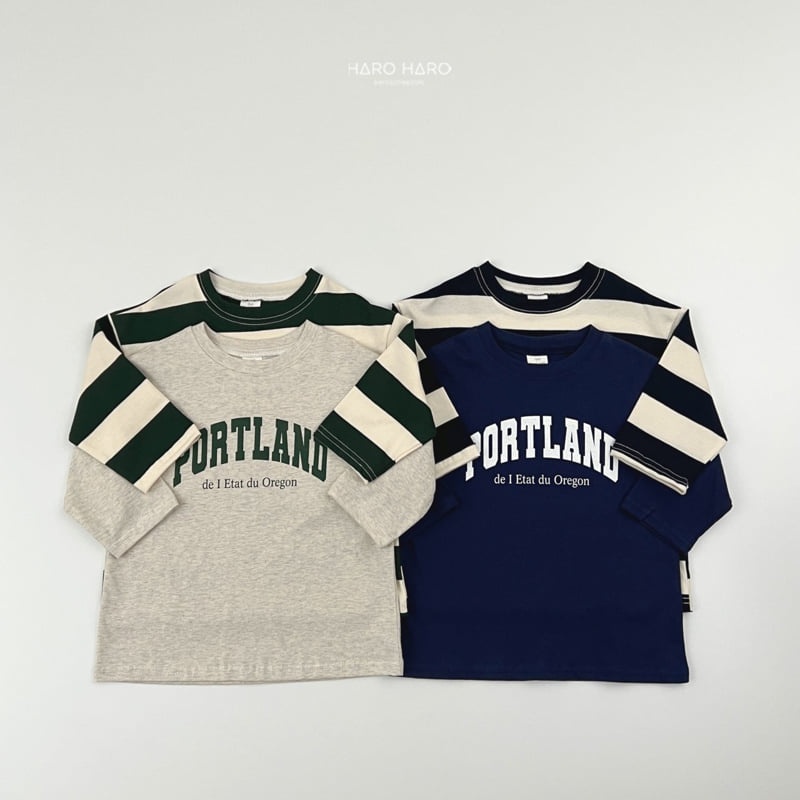 Haro Haro - Korean Children Fashion - #minifashionista - Portland Tee Set - 6