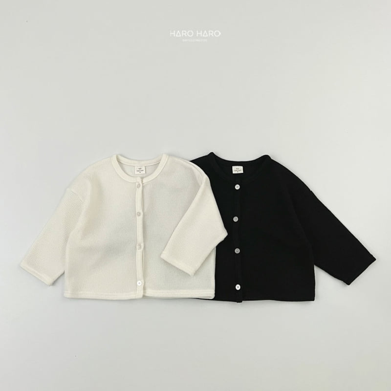 Haro Haro - Korean Children Fashion - #magicofchildhood - Oreo Knit Cardigan Set - 4