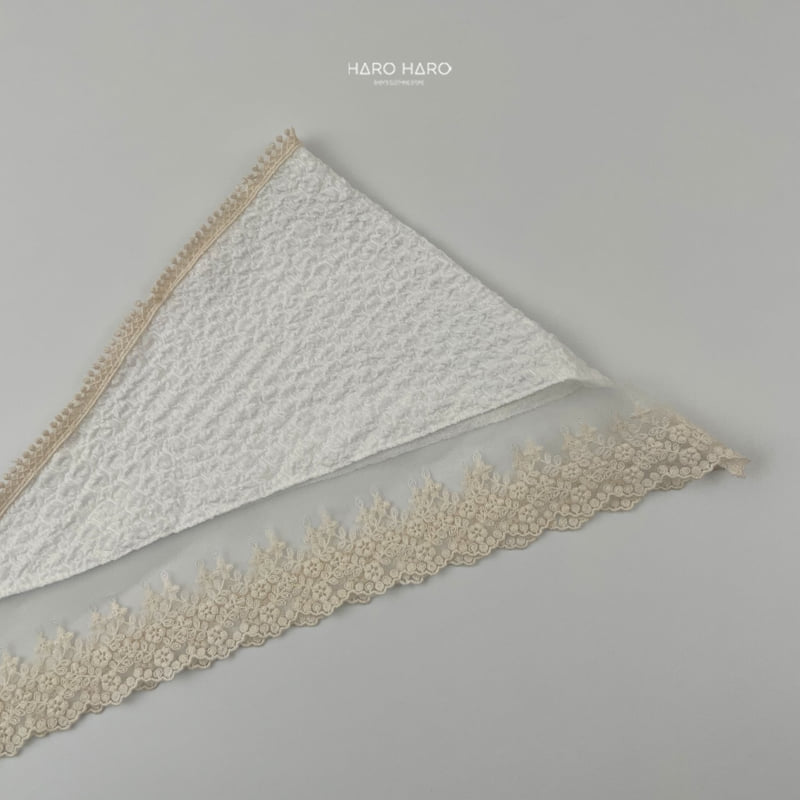 Haro Haro - Korean Children Fashion - #minifashionista - Lace Hair Kerchief - 7