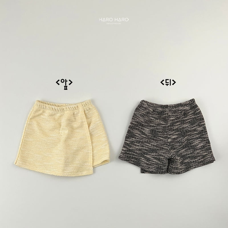 Haro Haro - Korean Children Fashion - #minifashionista - Ellis Wrap Skirt Pants - 6