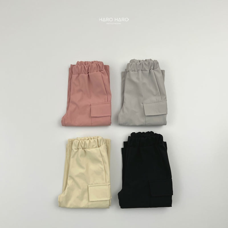 Haro Haro - Korean Children Fashion - #prettylittlegirls - Crunchy Cargo Pants - 10