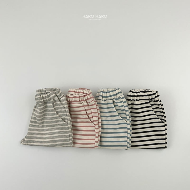 Haro Haro - Korean Children Fashion - #prettylittlegirls - Sweet Stripe Pants - 9