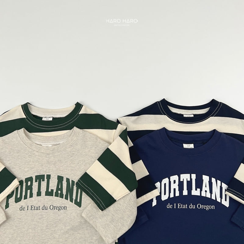 Haro Haro - Korean Children Fashion - #prettylittlegirls - Portland Tee Set - 7