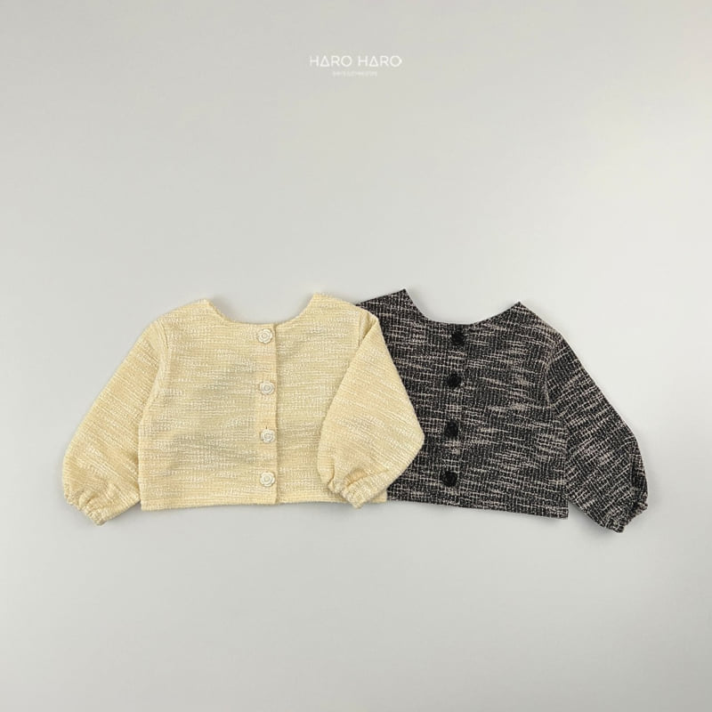 Haro Haro - Korean Children Fashion - #stylishchildhood - Coco Tweed Jacket - 5