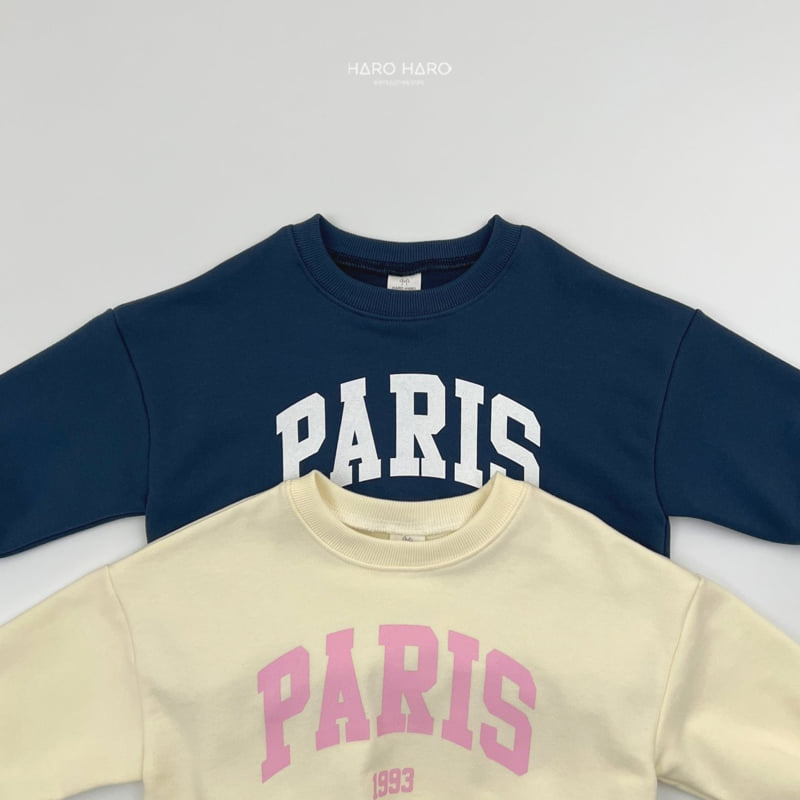 Haro Haro - Korean Children Fashion - #stylishchildhood - Paris Sweatshirts - 6